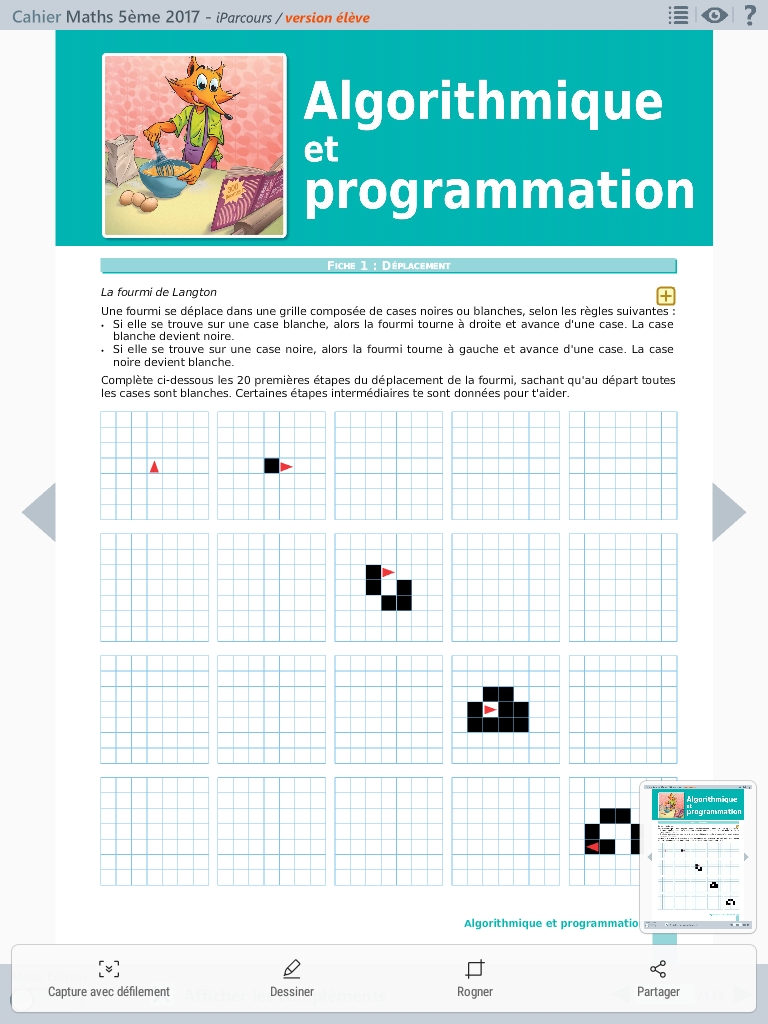 Exercice Algorithme 5Ème | Algorithme / programmation : 5ème – ZVTQZ